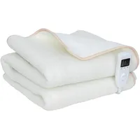 Homcom Heizdecke Dualzonensteuerung Polyester 160L x 140B x 1H