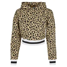 URBAN CLASSICS Aop College Hoodie Union Beige Leo XL