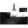 BASIC by Balculina Yourkitchen Küchenblock 320 cm, wahlweise mit E-Geräten, schwarz