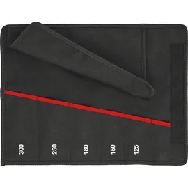 Knipex Werkzeugtasche Polyester 440 mm schwarz/rot unbestückt