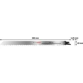 Bosch PRO Ice S1211K Säbelsägeblatt 300 mm 2 St.