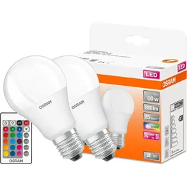 Osram LED-Birne 4058075430891 9W E27 warmweiß 2 St.