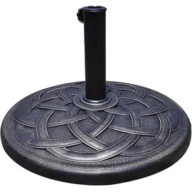 Costway Schirmständer Stahl bronze