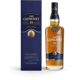 The Glenlivet 18 Years Old Single Malt Scotch 40% vol 0,7 l Geschenkbox