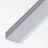 Alfer Winkelprofil 35,5 x 65,6 x 2500 mm