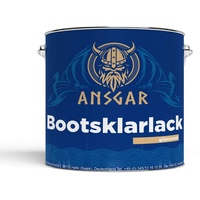 Ansgar Bootsklarlack, Bootslack, Schiffslack, farblos, klar (750ml, glänzend)