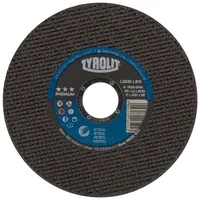 TYROLIT Trennscheibe PREMIUM LONGLIFE D125x1mm 41 F gerade Bohrung