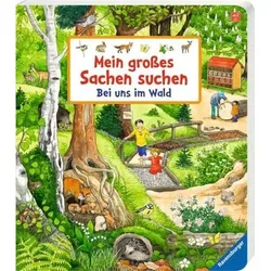 RAVENSBURGER 43843 Mein großes Sachen suchen: Bei uns im Wald