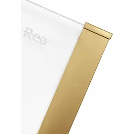 REA Duschkabine Solar 90x90 Brush Gold