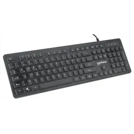 Manhattan Ultraflache Gaming-Tastatur DE