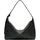 Liebeskind Berlin Lou Small Hobo Bag Leather Black