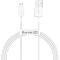 Baseus Handykabel Weiß 1 m USB A Lightning