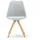 VS Venta-stock Stuhl Holz grau 2er Set