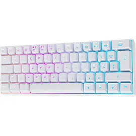 ISY IGK-5000-WT Mini Size, Gaming Tastatur , Mechanisch, Sonstiges, kabelgebunden, Weiß