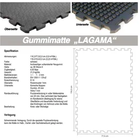 Floordirekt KARAT Stallmatte aus Gummi Stallboden