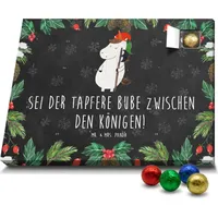 Mr. & Mrs. Panda Schoko Adventskalender Einhorn Junge - Schwarz - Geschenk, Einhörner, Mittelalter, Einhorn Deko, Unicorn, Schokoladen Adventskale... - Schwarz