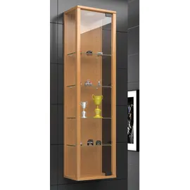 VCM Vitrine Stano Mini 33 x 18 x 115 cm Braun