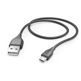 Hama USB-A auf Micro-USB 1,5 m Schwarz