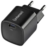 Intenso Power Adapter W30C2 black USB-Ladegerät 30W Innenbereich Ausgangsstrom (max.) 3A USB-C® A