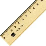 Alco Lineal 1560, 20 cm, Holz, braun