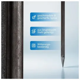 Dönges Schnureisen 1000 x 18 mm 10er Pack