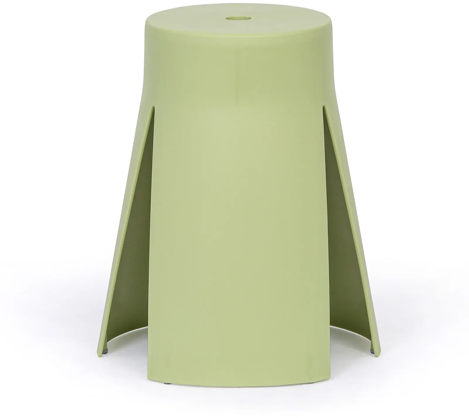 Kunststoffhocker RIKO, grün