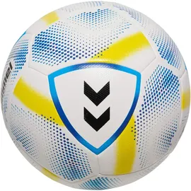 hummel hmlAEROFLY Training Fußball 9128 white/blue/yellow 5