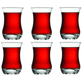 Pasabahce Sylvana 42411 - 6 Stück Teegläser-Set orientalischen Tee modern Gläserset