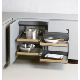 Peka Eckauszug Magic Corner Comfort Kb 1000 mm rechts Anthrazit