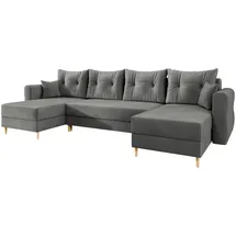 Mirjan24 Wohnlandschaft Grau,