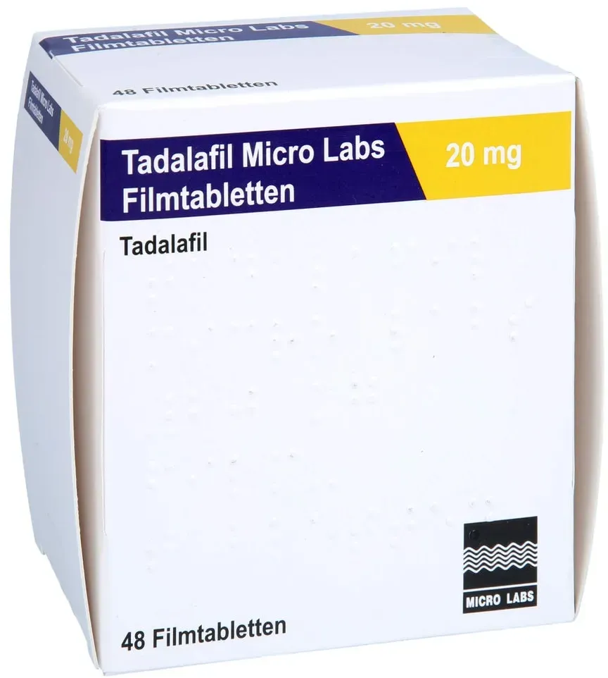 tadalafil 20 mg 48st