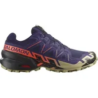 Salomon Speedcross 6 Herren Maritime Blue/Black/Cherry Tomato 43 1/3