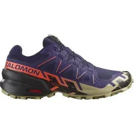 Salomon Speedcross 6 Herren Maritime Blue/Black/Cherry Tomato 43 1/3