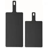 OEM Gourmet Handy Schneidebrett Zellulose-Laminat 1 45,7 x 19 cm Schwarz