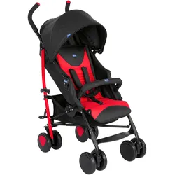 Kinder-Buggy CHICCO "Echo, Scarlet", Baby, rot (scarlet), Kinderwagen, mit Frontbügel;