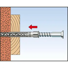 Fischer Langschaftdübel SXRL mit Senkkopfschraube 10x260 T