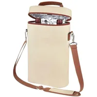 Intirilife Weinkühler Tragetasche in Beige – Gr.: onesize