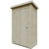 Kiehn-Holz Gerätehaus KH 16-010 Natur Unbehandelt 120 cm x 60 cm