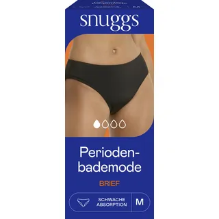 Snuggs Perioden-Bademode Bikini M - schwarz - M