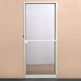OEM Moskitonetz Türen Fiberglas Aluminium 220 x 100 cm Weiß