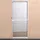 OEM Moskitonetz Türen Fiberglas Aluminium 220 x 100 cm Weiß