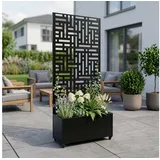 casa.pro Bernalda 82 x 190 x 38 cm Schwarz