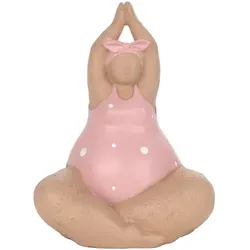 Signes Grimalt  Statuetten und Figuren Batteriefigur Meditieren  in Rosa, Einheitsgrösse