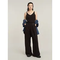 G-Star Fluid Strap Jumpsuit schwarz S