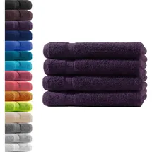 Hometex Premium Textiles Handtuch 50 x 100 cm lila