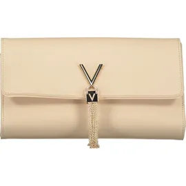 Valentino Divina SA Clutch Synthetik Beige/Weiß
