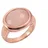 Jamelli 925 Silber rosé vergoldet mit Chalcedon