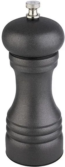 Preisvergleich Produktbild APS Salzmühle -GUNMETAL-Ø 6 cm, H: 15,5 cm