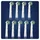 Oral-B CrossAction CleanMaximiser Aufsteckbürste 9 St.