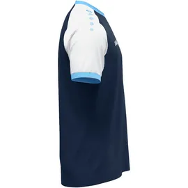 Jako Dynamic Kurzarm, Marine/weiß/SkyBlue, 164